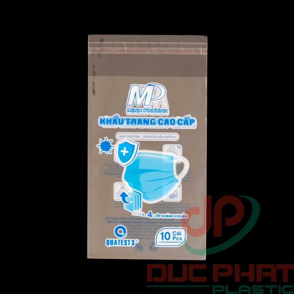 In túi đựng khẩu trang