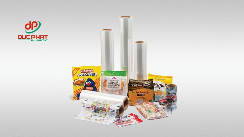 cấu trúc màng ghép CPP và các vai trò chính của lớp CPP trong bao bì đa lớp ngành thực phẩm và dược phẩm. Mẫu cấu trúc màng ghép gồm các lớp như PET/CPP, OPP/CPP và PET/AL/CPP, thể hiện vai trò của CPP trong hàn dán và chống ẩm.